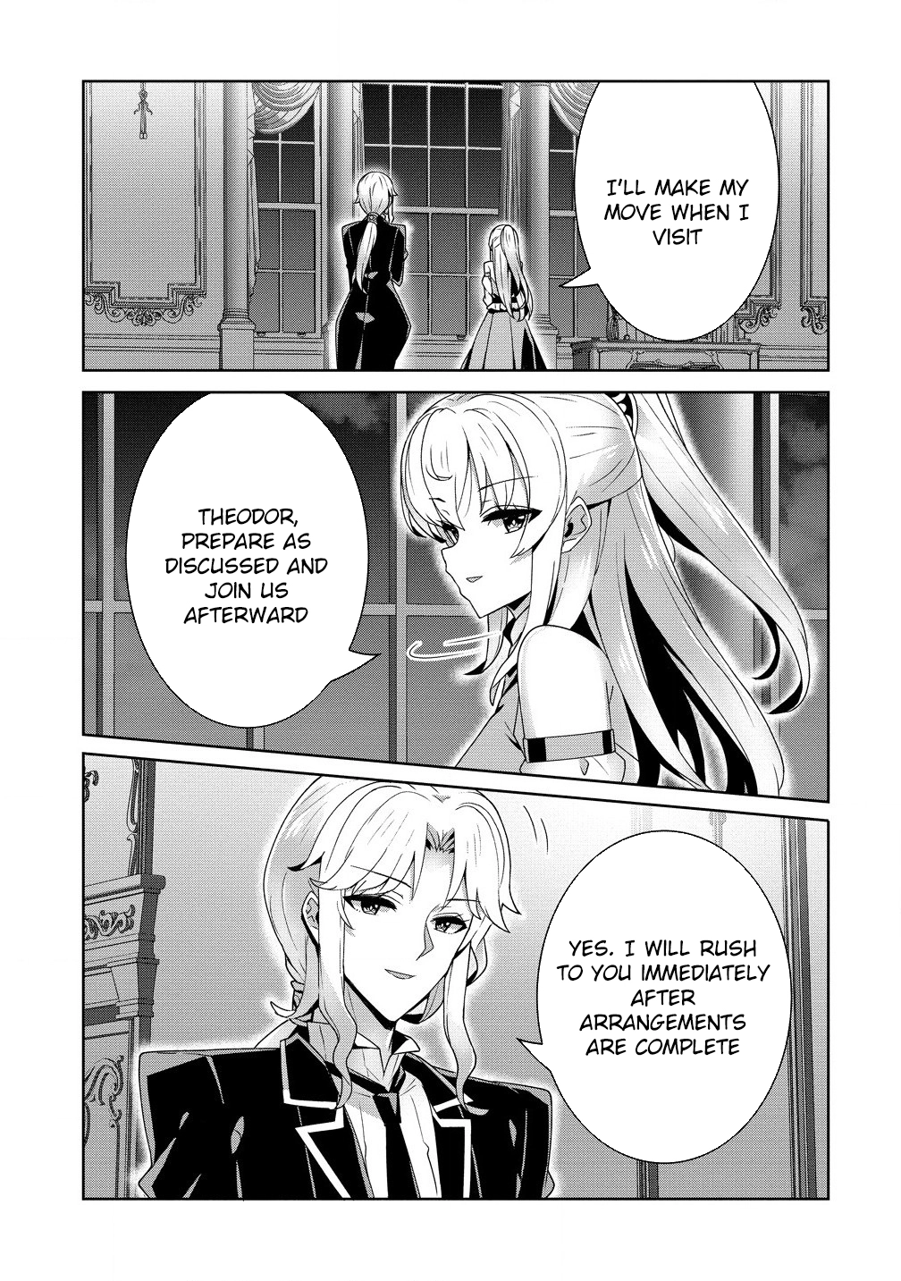 Unwanted Villainess? We’ll Take Her. Throwing Away Talent Dooms a Nation. Chapter 4 Page 21